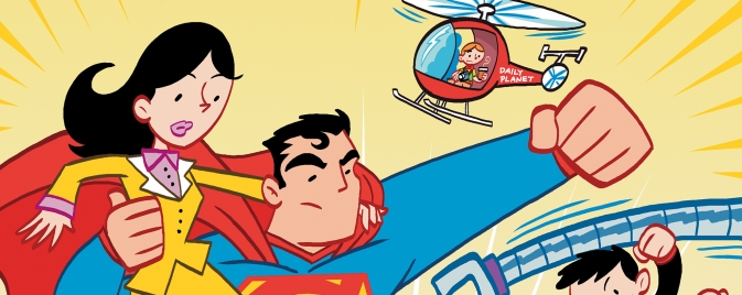 Les designs des personnages de Superman Family Adventures